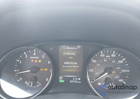 2017 Nissan Rogue Sl z USA, uszkodzony, nr VIN JN8AT2MV1HW022597